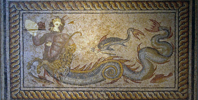 Triton, divinité marine