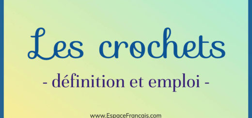 Ponctuation : Les crochets - définition et emploi