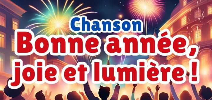 Chanson - Bonne année, joie et lumière !