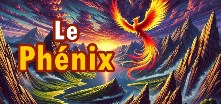 Le Phénix, oiseau fabuleux ayant le pouvoir de renaître de ses cendres