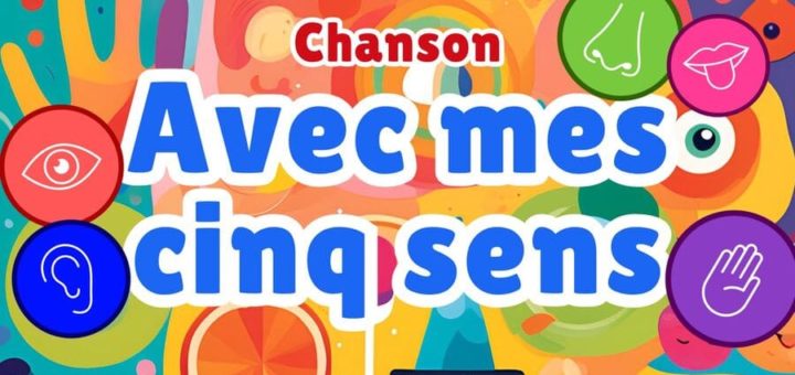 Chanson éducative - Avec mes cinq sens