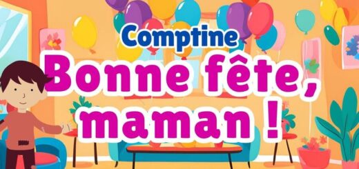Comptine : Bonne fête, maman !