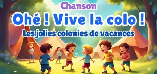 Chanson : Ohé ! Vive la colo ! - Les jolies colonies de vacances