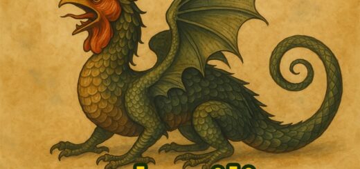 Le basilic - Représentation médiévale du basilic (contes et légendes)