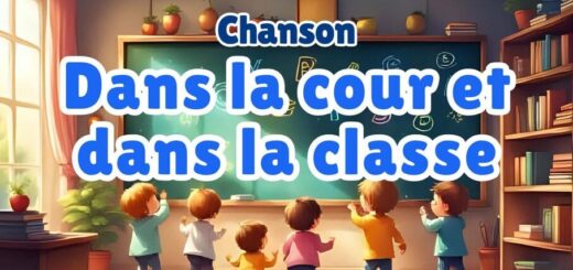 Dans la cour et dans la classe - Chanson de la rentrée scolaire