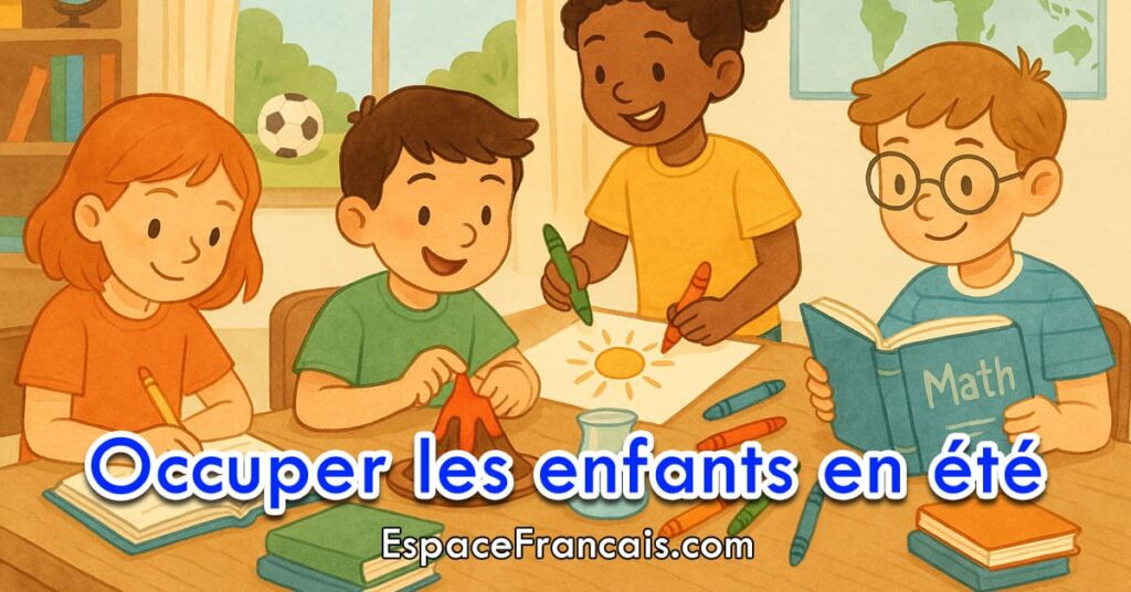 Occuper les enfants pendant les longues vacances d'été Occuper les enfants pendant les longues vacances d'été