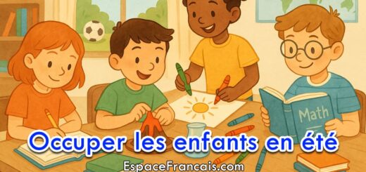 Occuper les enfants pendant les longues vacances d'été
