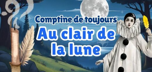 Comptine : Au clair de la lune - Comptines et chansons de toujours