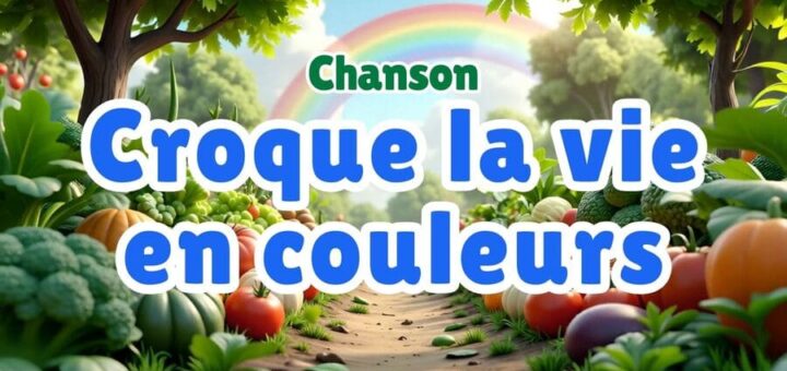 Chanson : Croque la vie en couleurs - Chanson pour la Semaine du Goût et sur l'alimentation