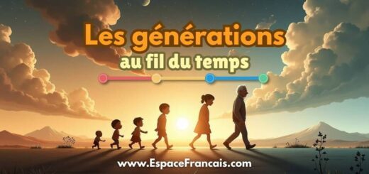 Histoire - Les différentes générations - un voyage à travers le temps