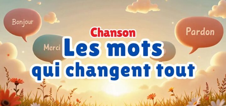 Les mots qui changent tout - Chanson éducative sur la politesse et le savoir-vivre