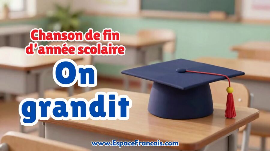 On grandit - Chanson de fin d'année scolaire On grandit - Chanson de fin d'année scolaire