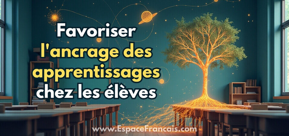Favoriser l'ancrage des apprentissages chez les élèves - Ce que les sciences cognitives nous apprennent