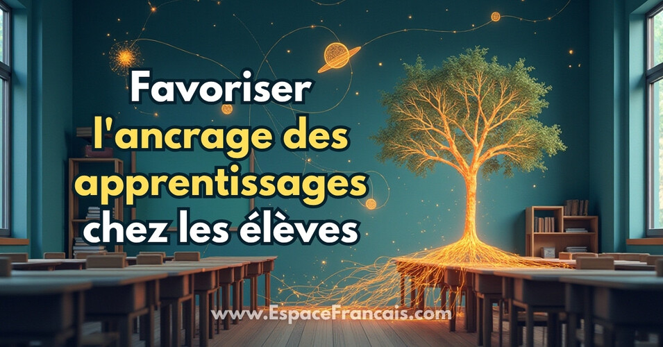 Favoriser l'ancrage des apprentissages chez les élèves - Ce que les sciences cognitives nous apprennent Favoriser l'ancrage des apprentissages chez les élèves - Ce que les sciences cognitives nous apprennent