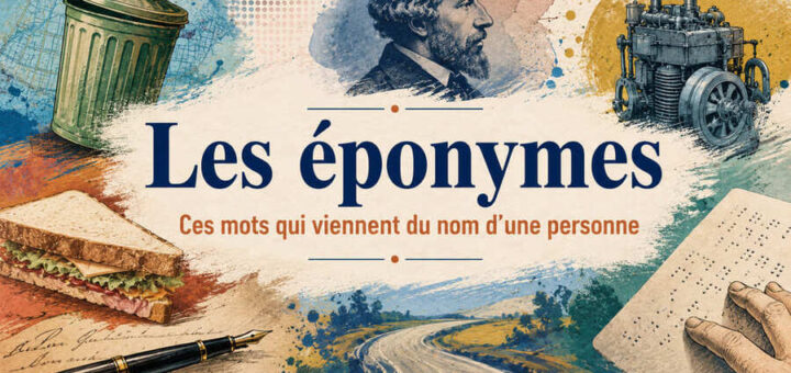 Les éponymes : ces mots qui viennent du nom d'une personne