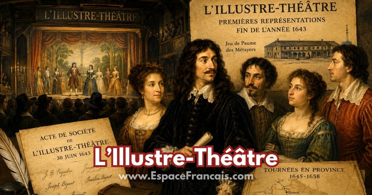 L'Illustre-Théâtre : la première grande aventure de Molière L'Illustre-Théâtre : la première grande aventure de Molière