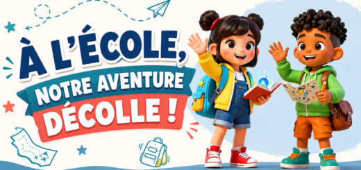 Chanson de l'école et de la rentrée scolaire : À l'école, notre aventure décolle !