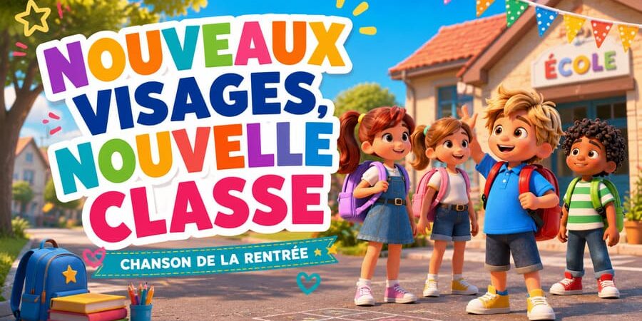 Chanson de la rentrée scolaire : Nouveaux visages, nouvelle classe