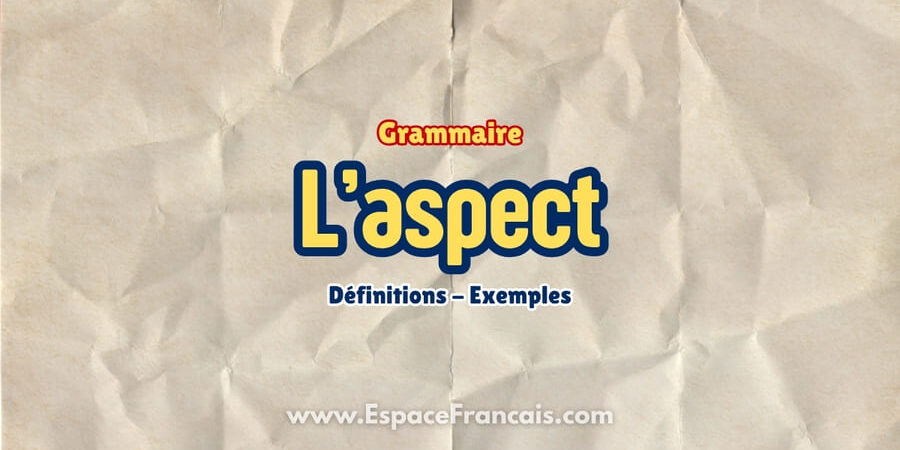 L'aspect (catégorie grammaticale)