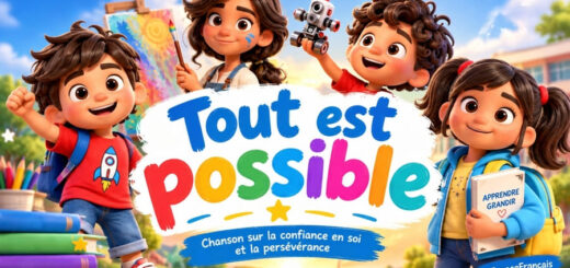 Tout est possible - Chanson sur la confiance en soi et la persévérance